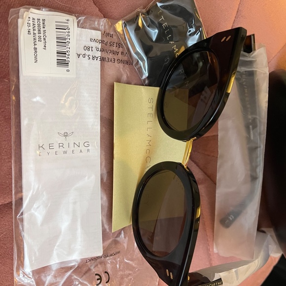Stella McCartney 51mm Rounded Cat Eye Sunglasses - Picture 4 of 4